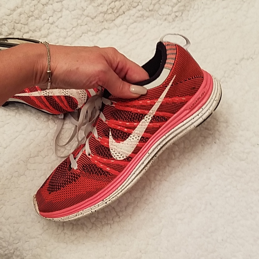 Nike Lunarlon Running Shoe Size 8.5